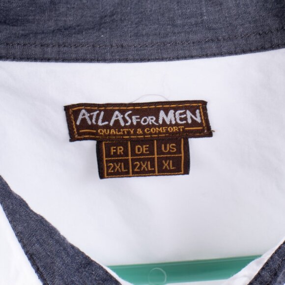 Atlas For Men Canada National Parks Wild District Men's XL White Long Sleeve - Picture 4 of 7